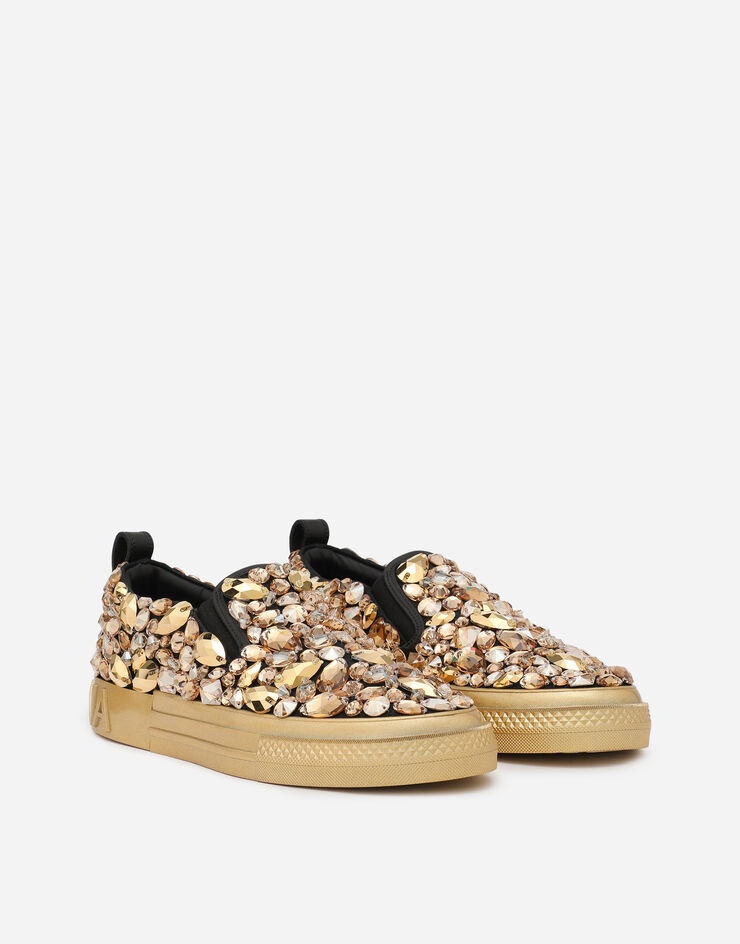 Canvas Custom 2.Zero slip-on sneakers with stone embellishment - 2