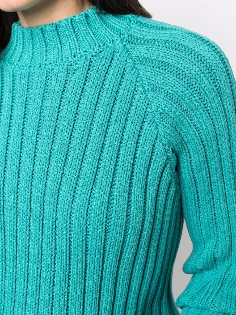 ribbed knit jumper - 5