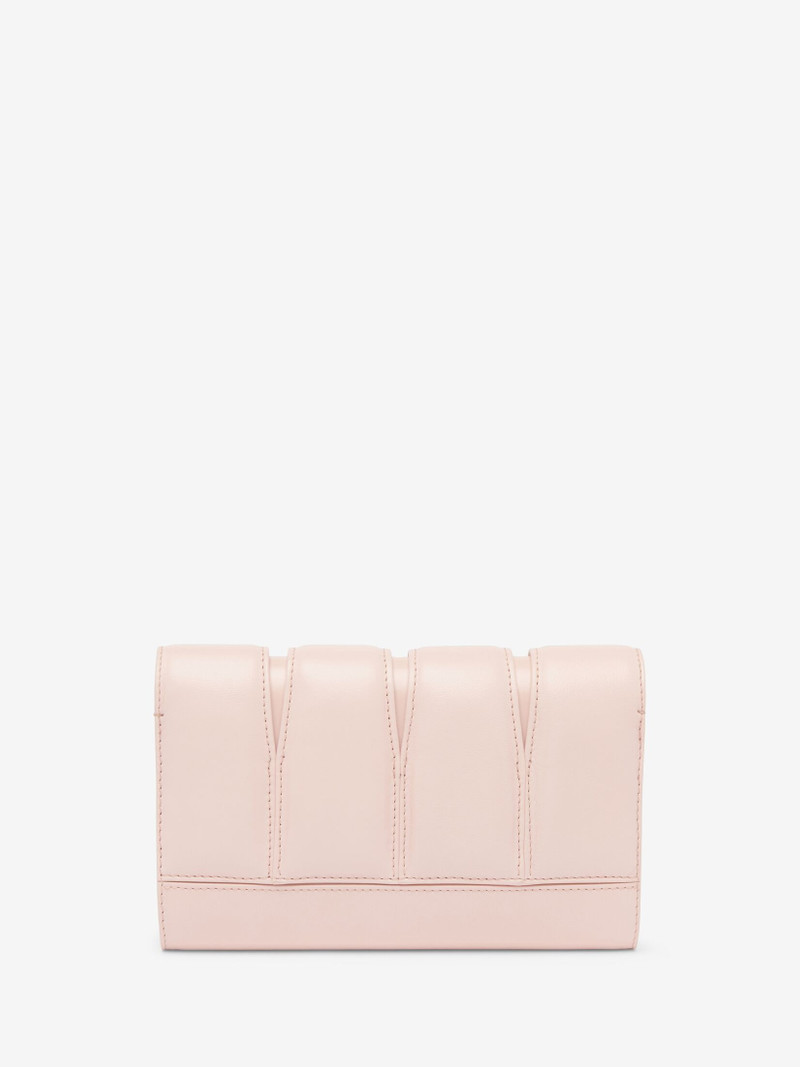 Women's The Slash Clutch in Clay 3