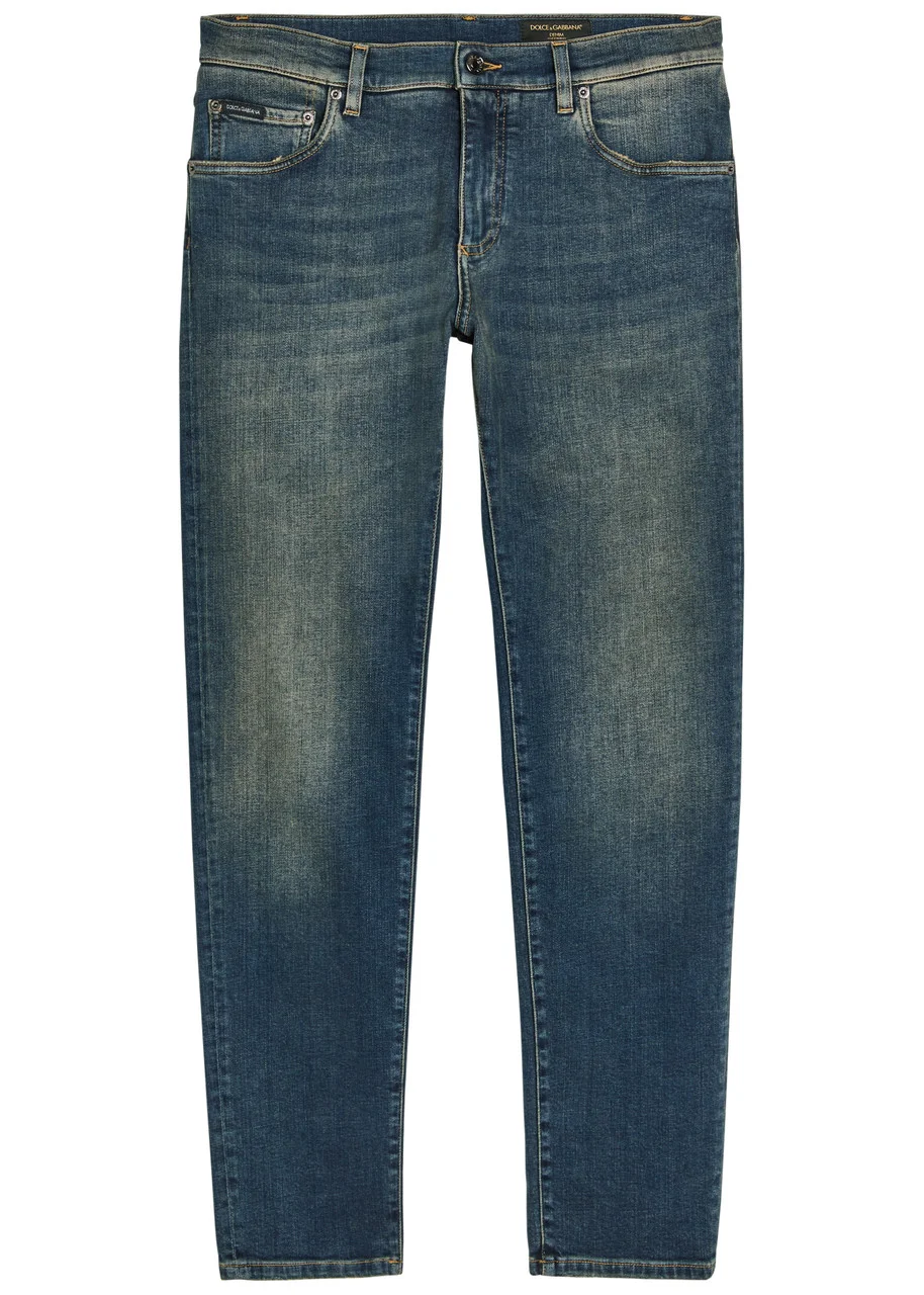Dolce & Gabbana Walton Slim Tapered-leg Jeans - 1