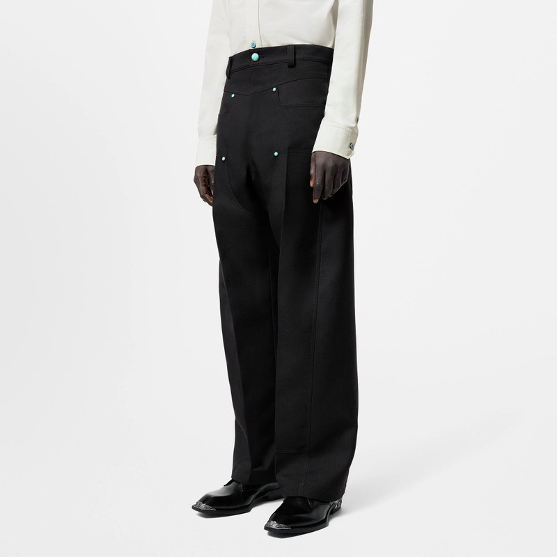 Tailored Wool Workwear Pants 2