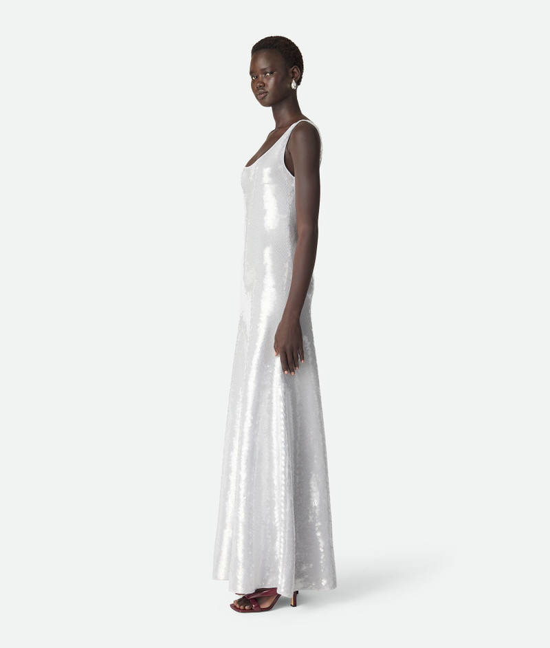Bottega Veneta Light Viscose Sequins Dress outlook