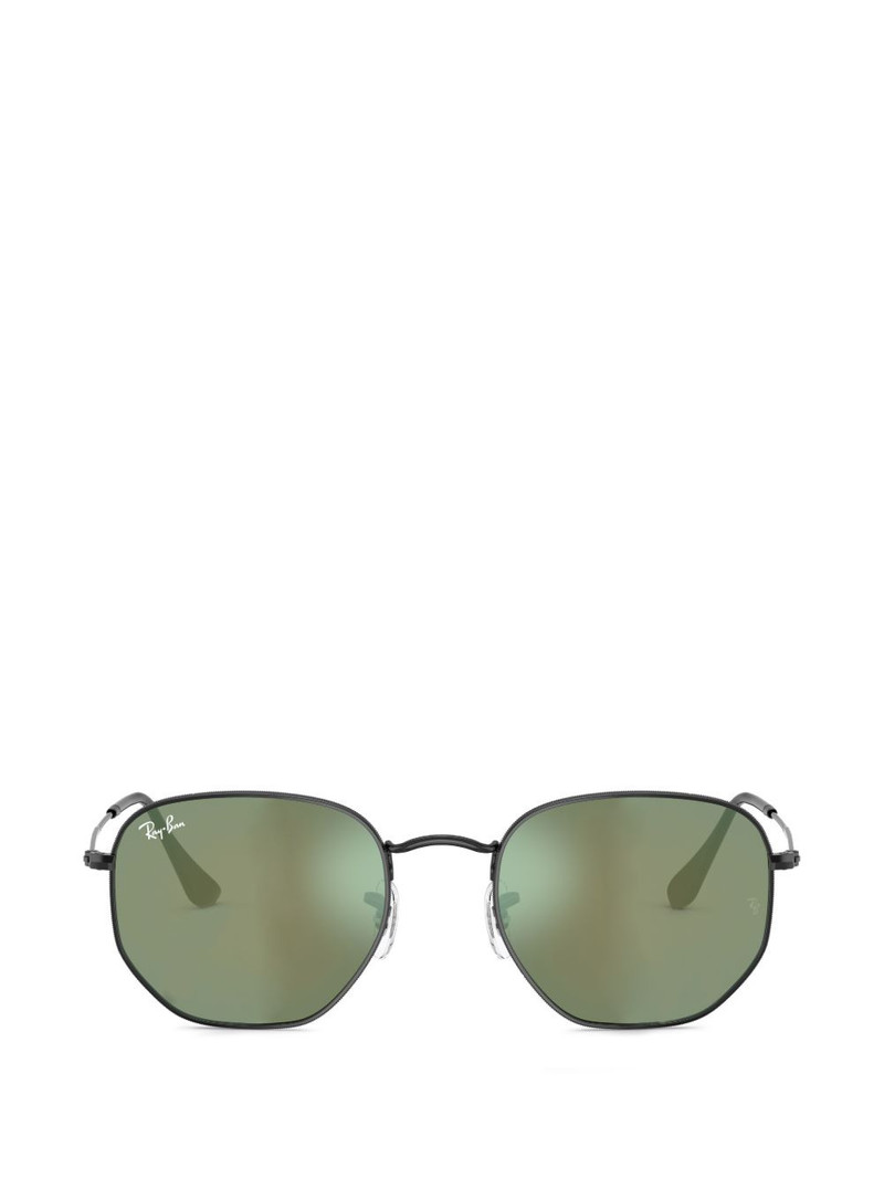 hexagonal-frame sunglasses 1