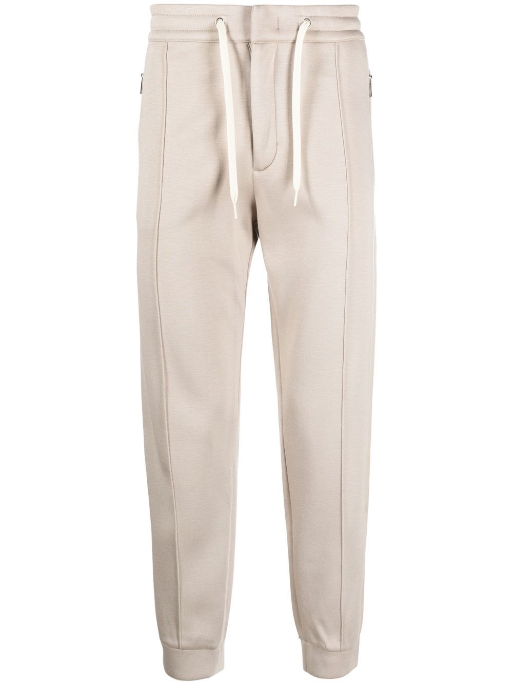 logo-plaque track pants - 1