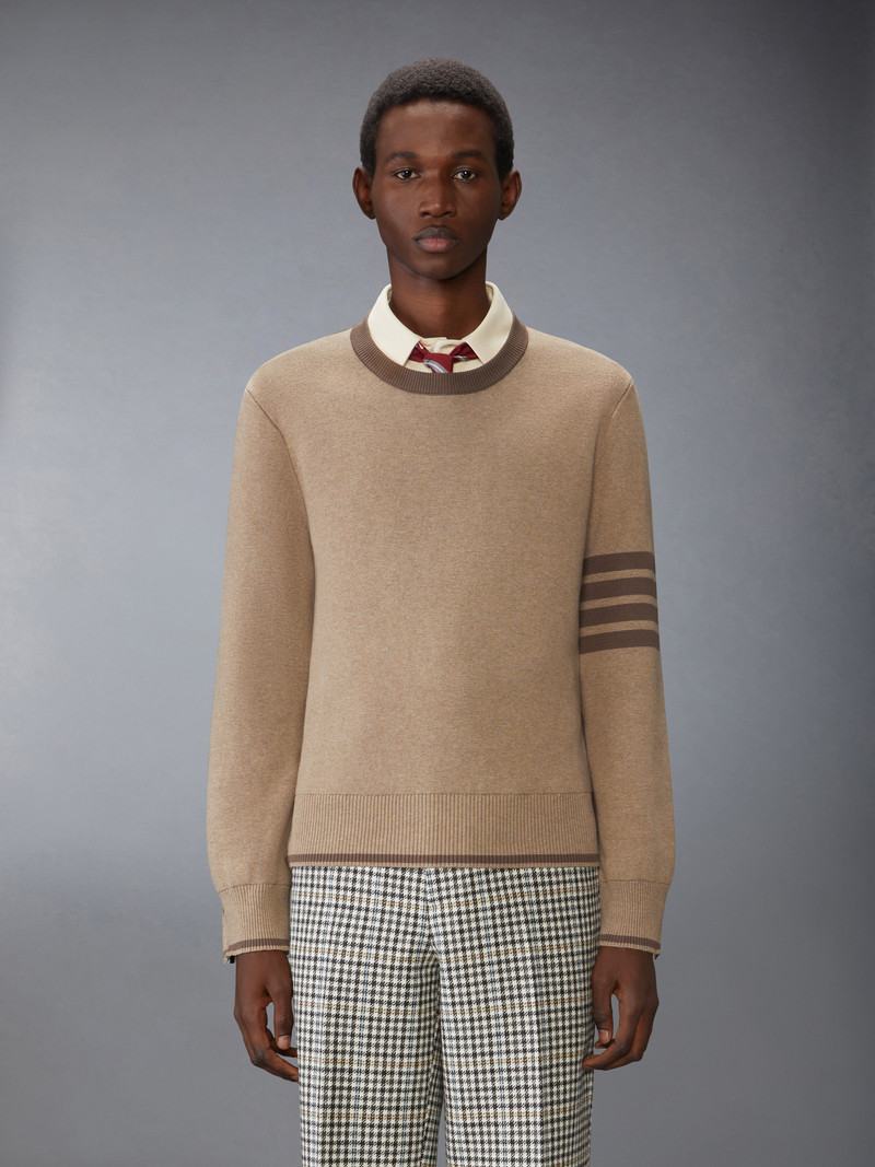 Thom Browne MILANO STITCH 4-BAR PULLOVER outlook
