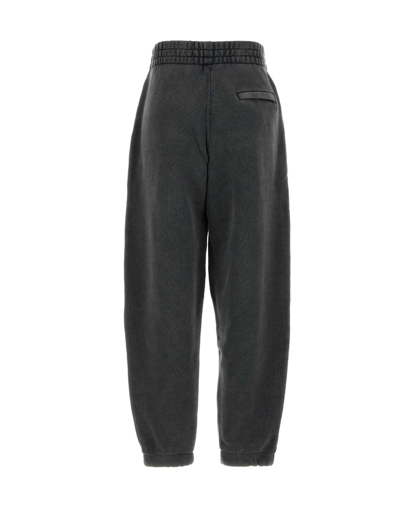 Charcoal Cotton Joggers - 2