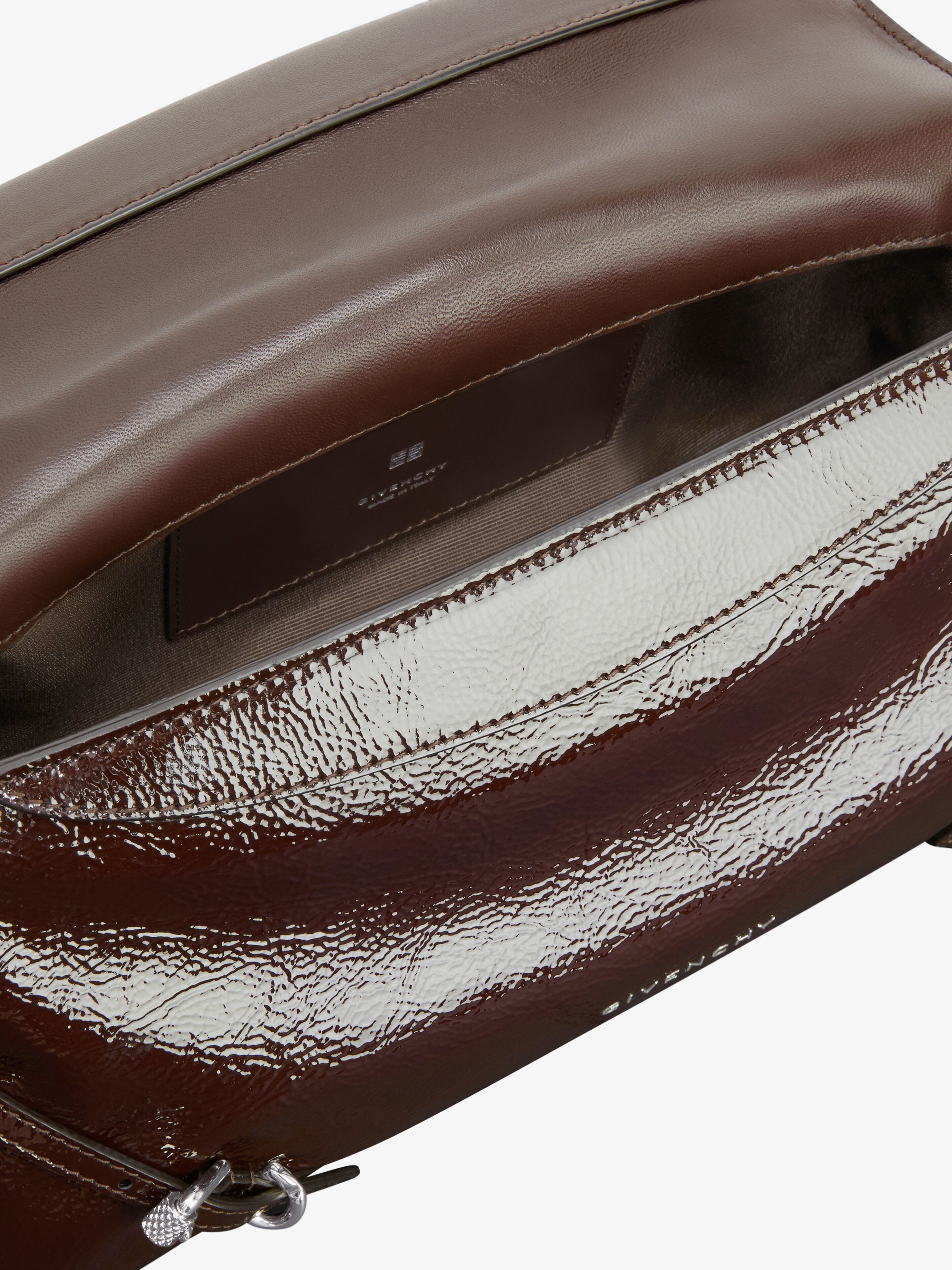 SMALL P'TIT VOYOU BAG IN PATENT LEATHER - 5