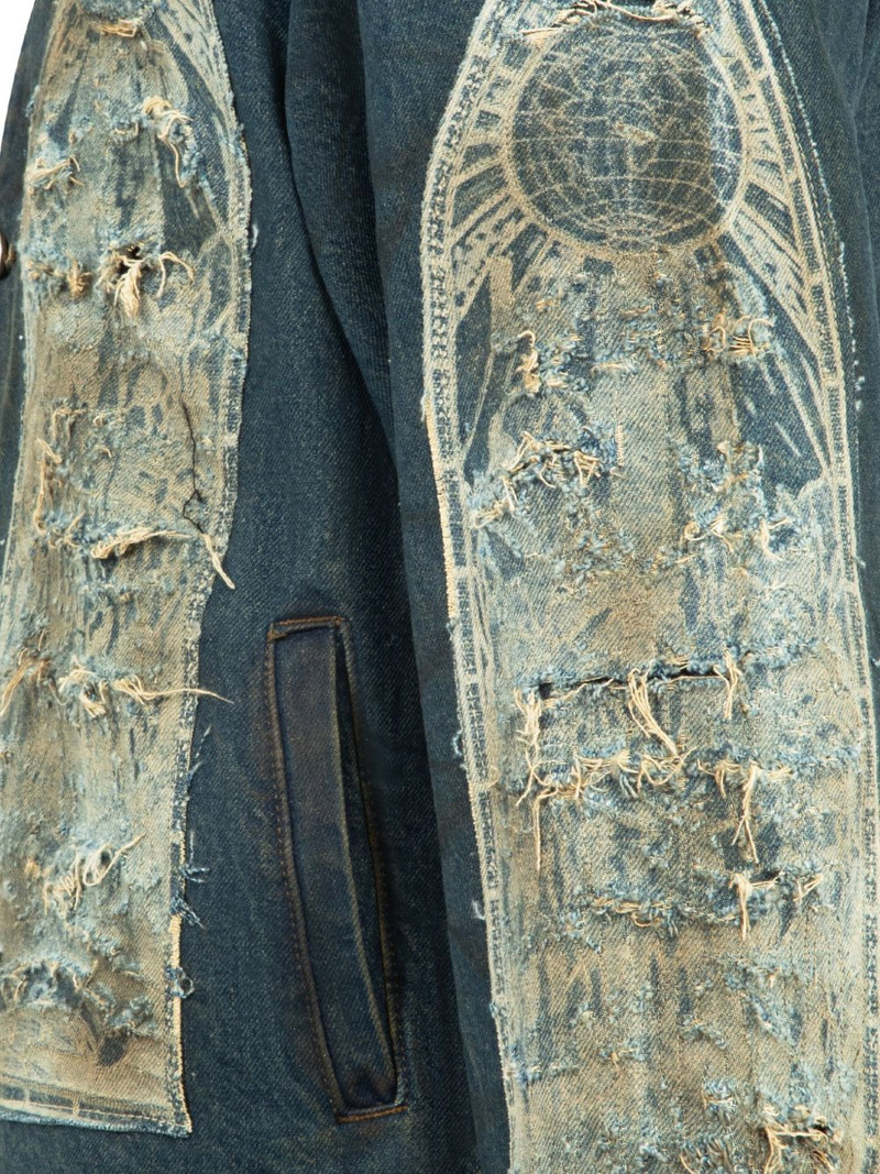 mechanic ripped trucker jacket 3