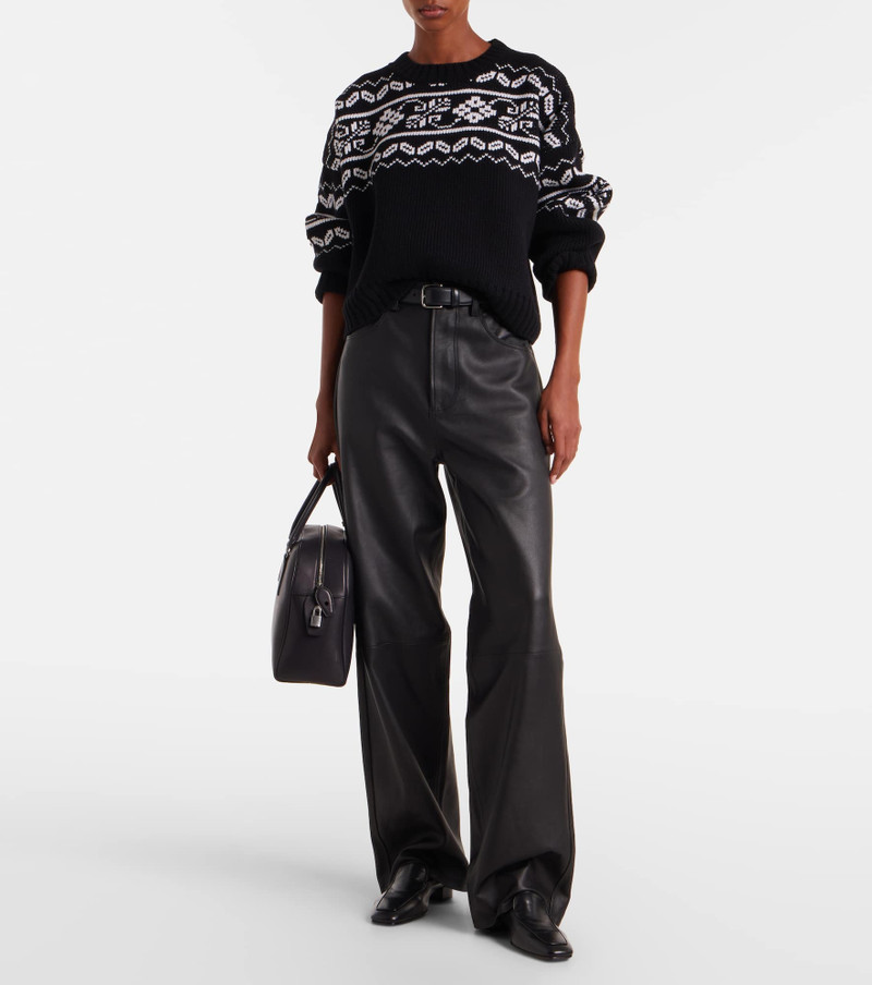 RÓHE Fair Isle wool sweater outlook