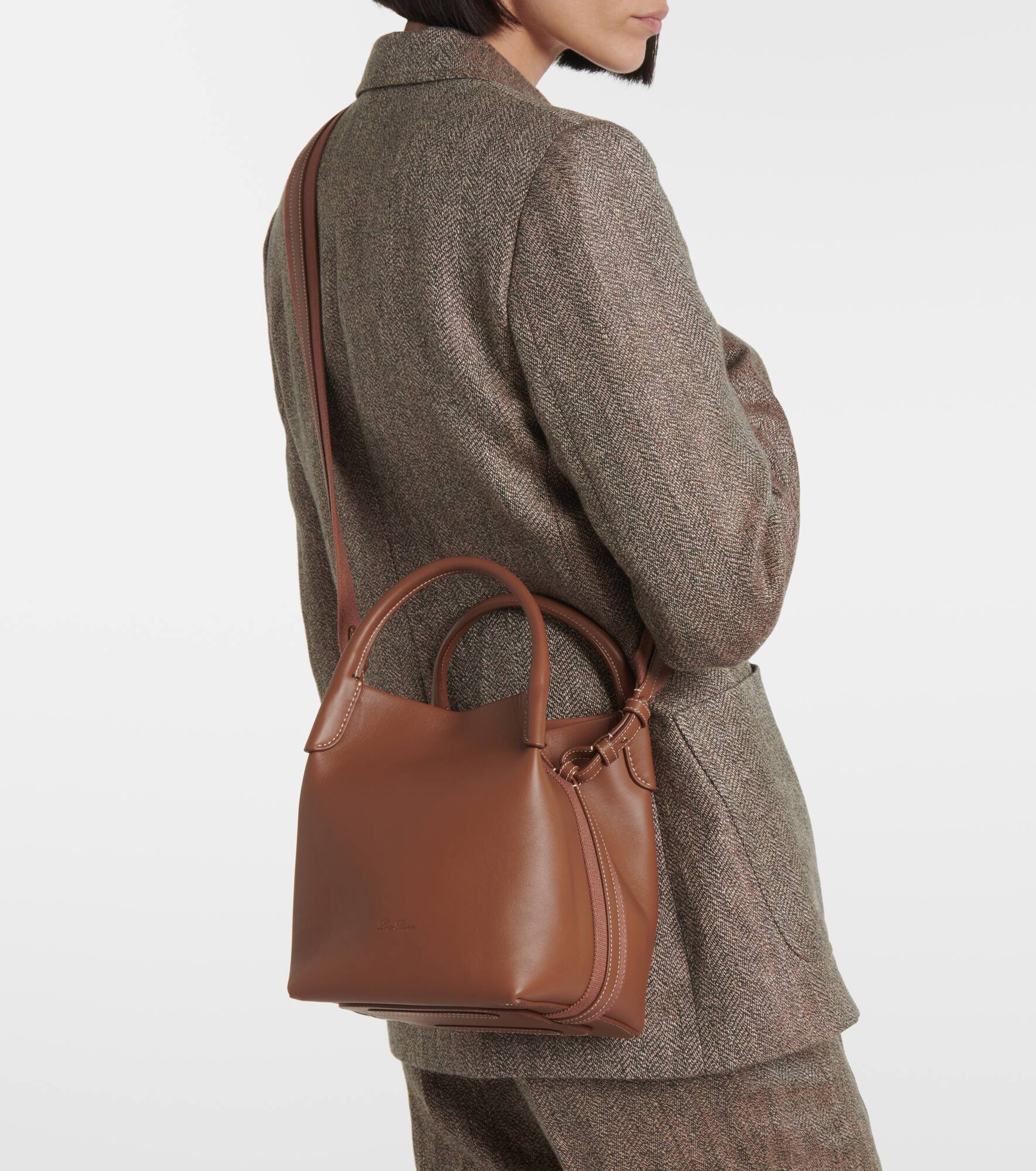 Bale Small leather tote bag - 2
