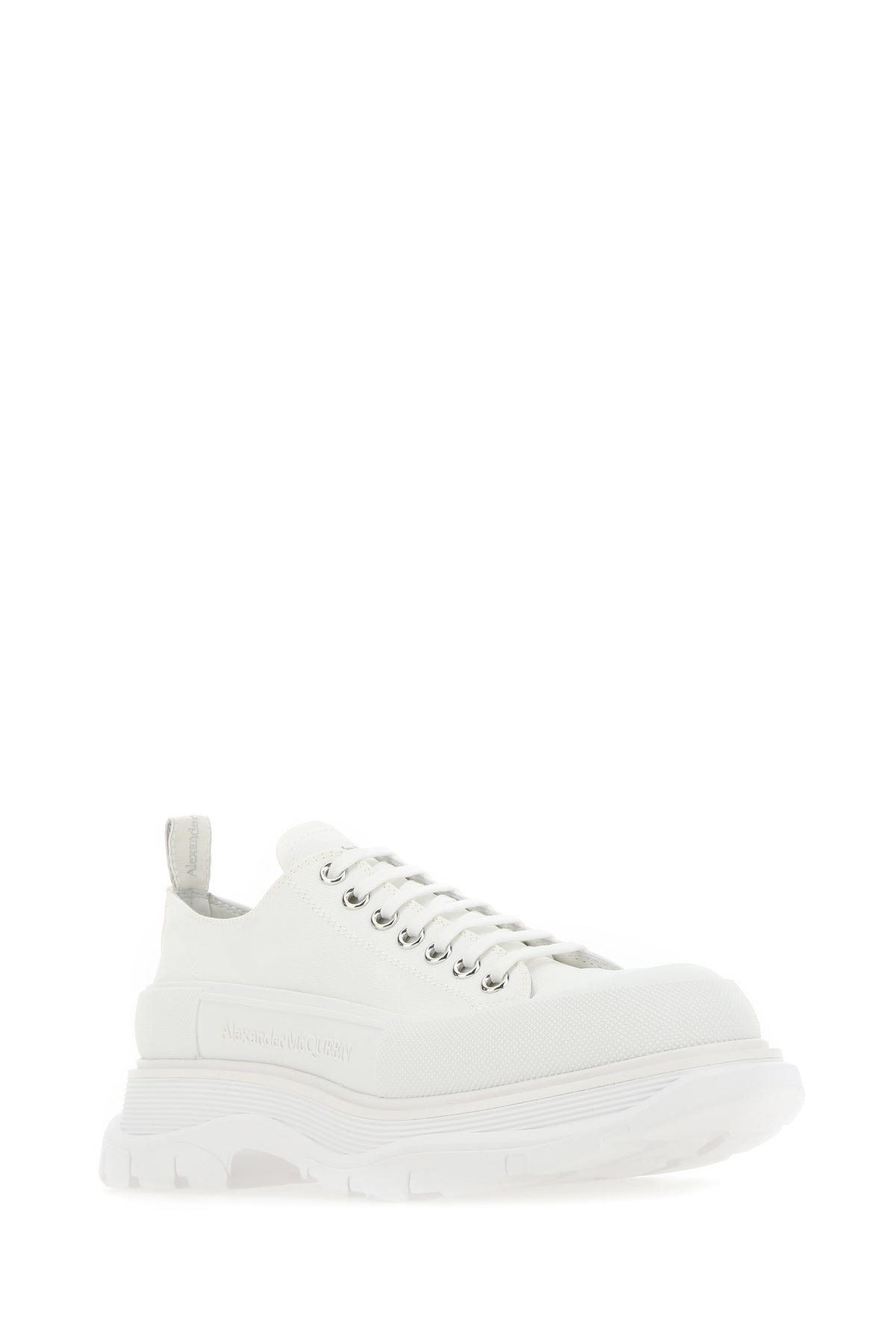 White canvas Tread Slick sneakers - 2