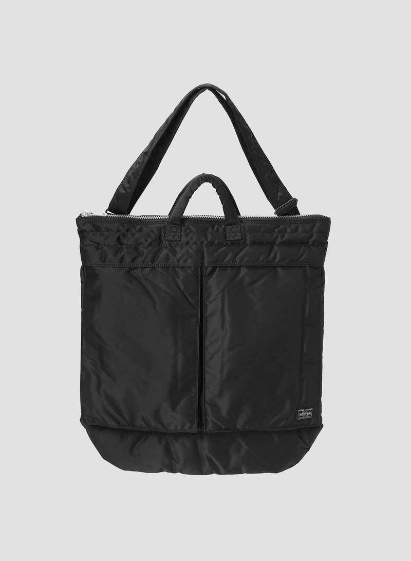 Porter-Yoshida & Co Tanker 2-Way Helmet Bag in Black 3