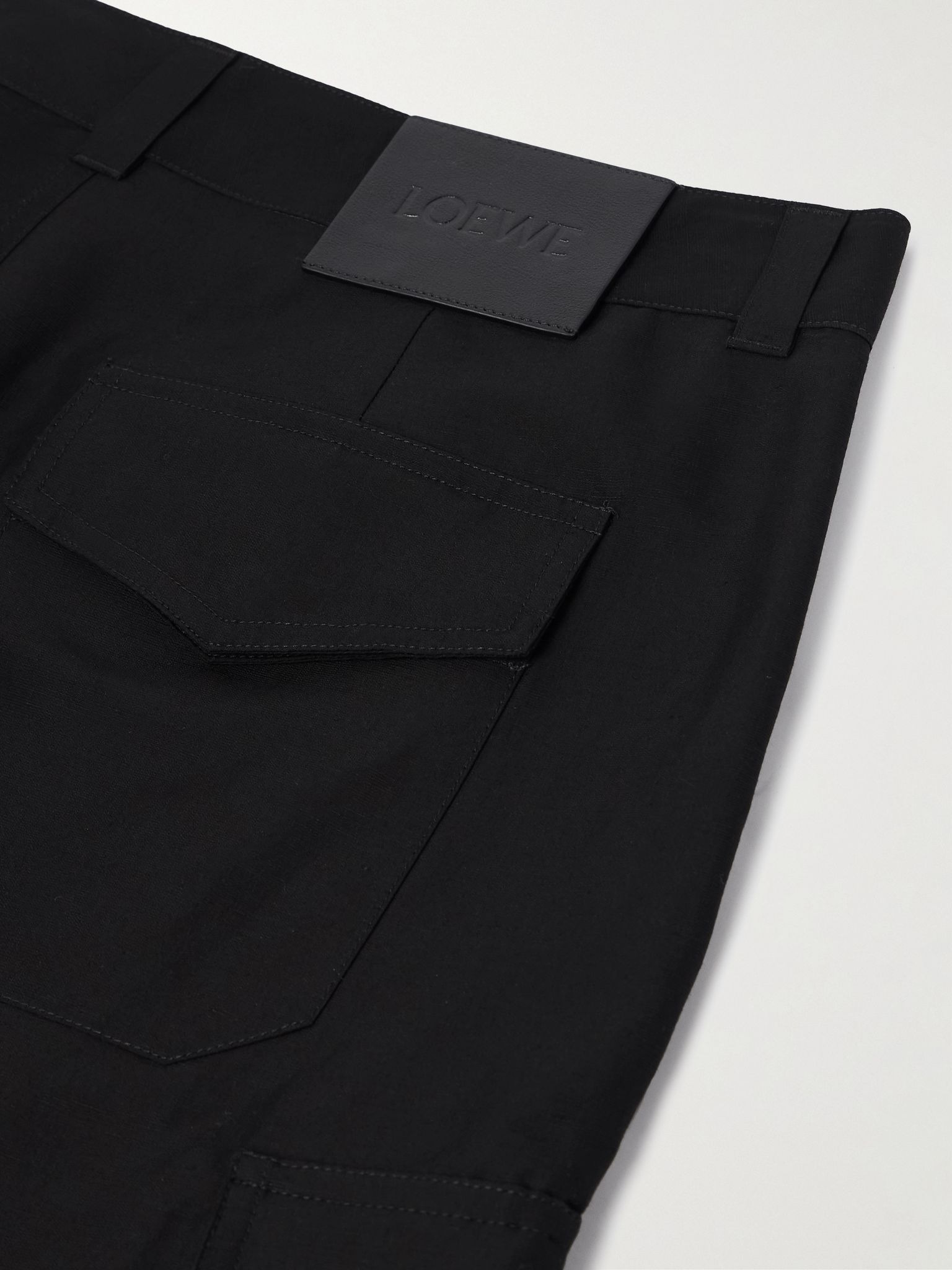 + Paula's Ibiza Straight-Leg Canvas Shorts Black - 5