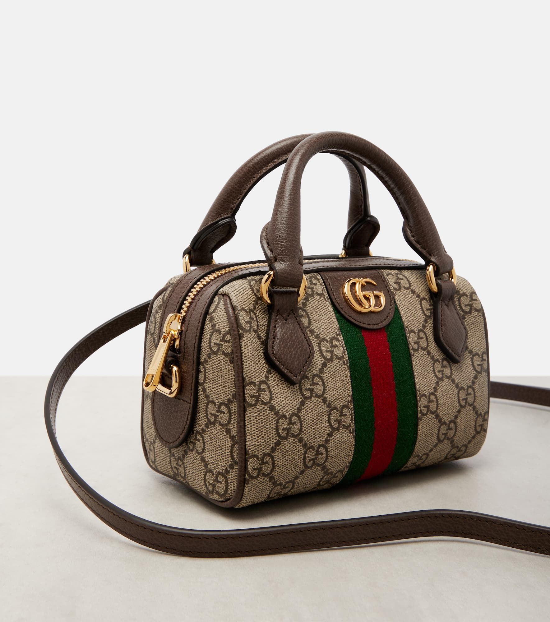 Ophidia Mini GG canvas crossbody bag - 5