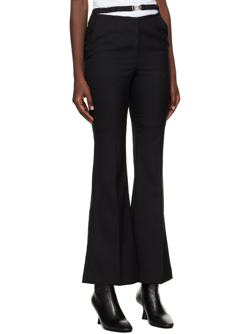 Black Belted Trousers - 2