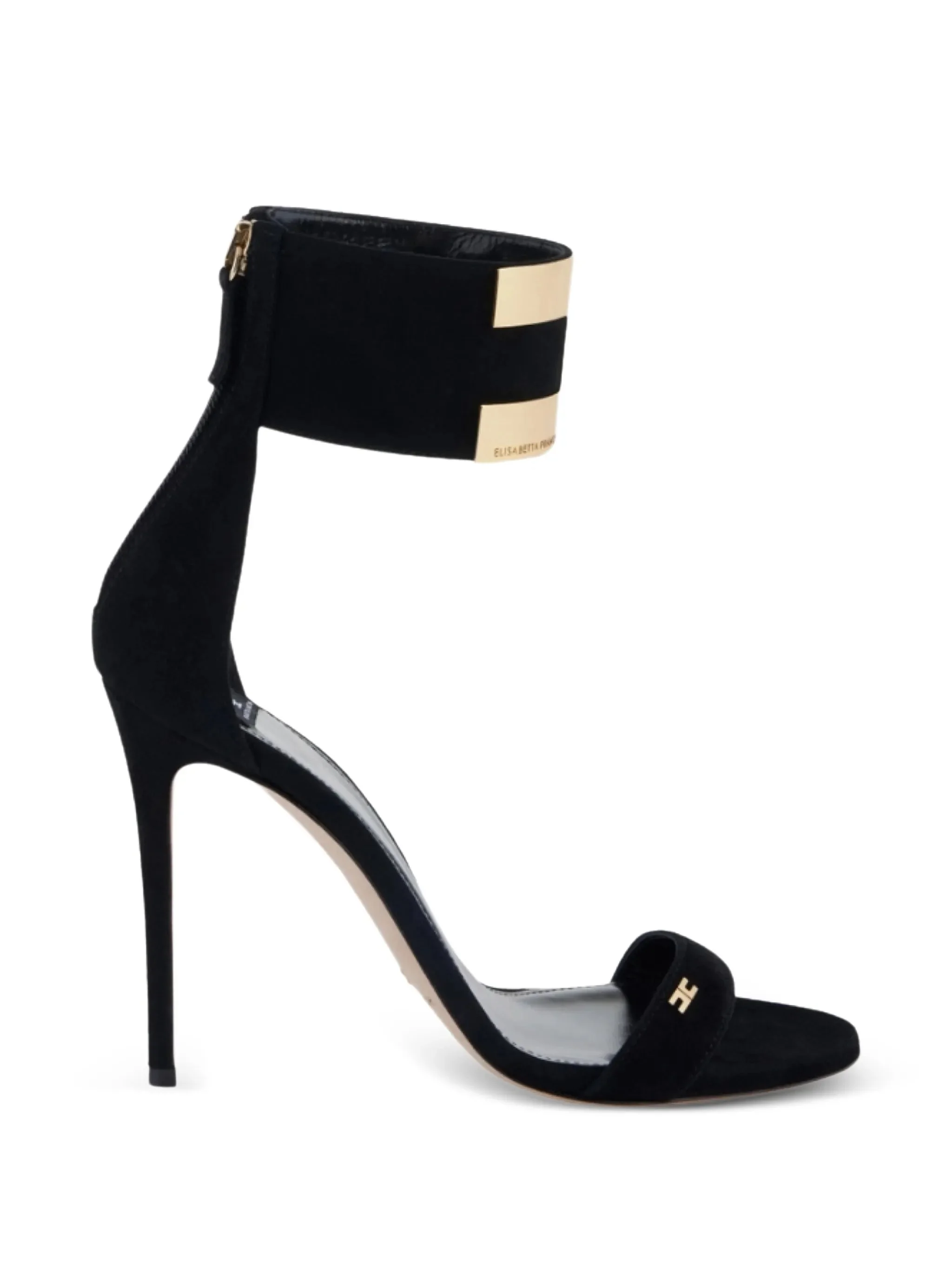 Elisabetta Franchi Logo-embellishment Suede Sandals - 1