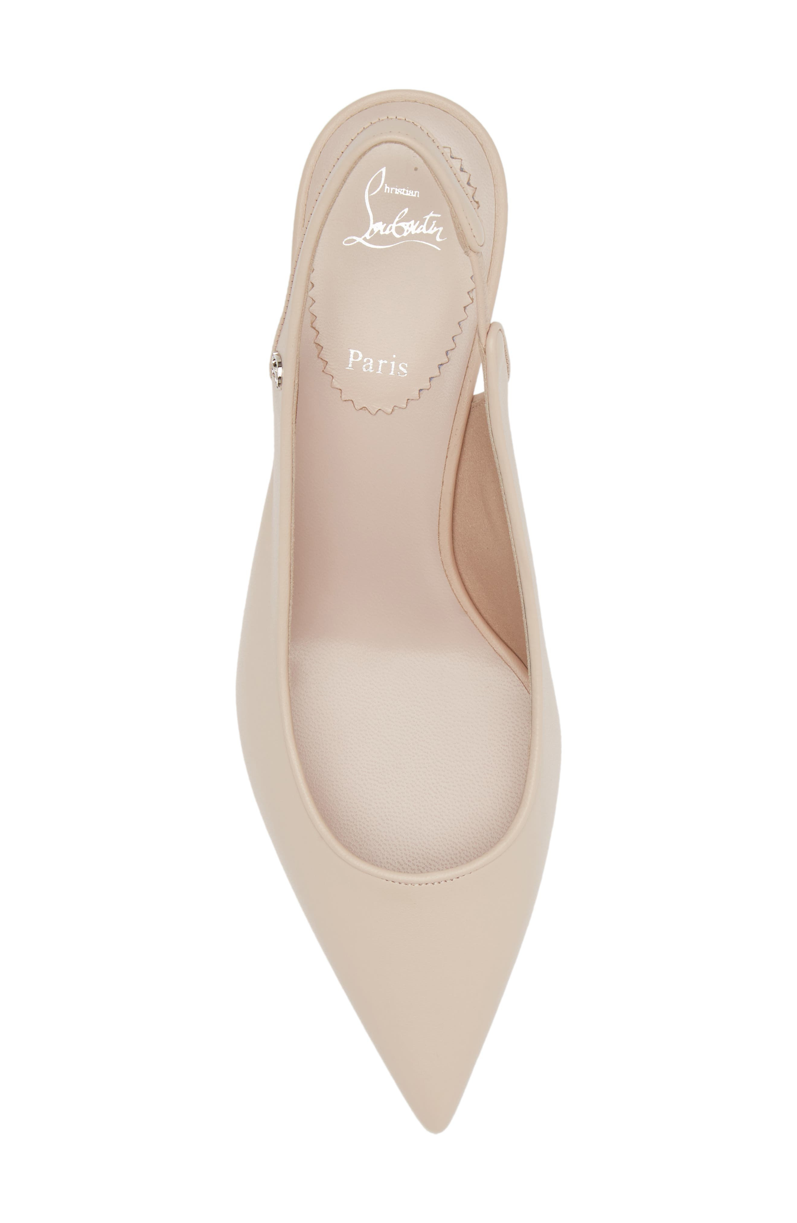 Christian Louboutin Sporty Kate Slingback Pump in Leche/lin Leche at Nordstrom - 5