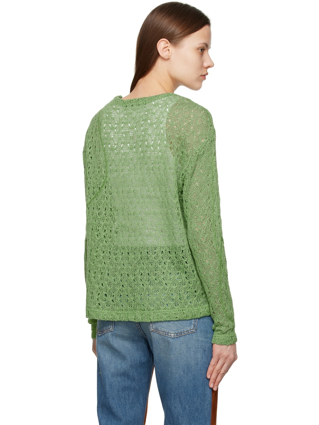 Green Watton Sweater - 3