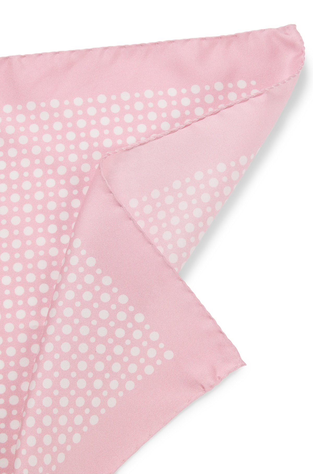 BECKHAM X BOSS PRINTED SILK POCKET SQUARE - 4