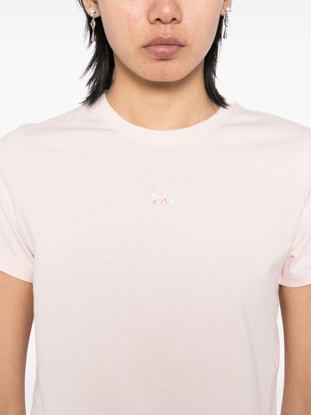 Baby Fox patch T-shirt - 5