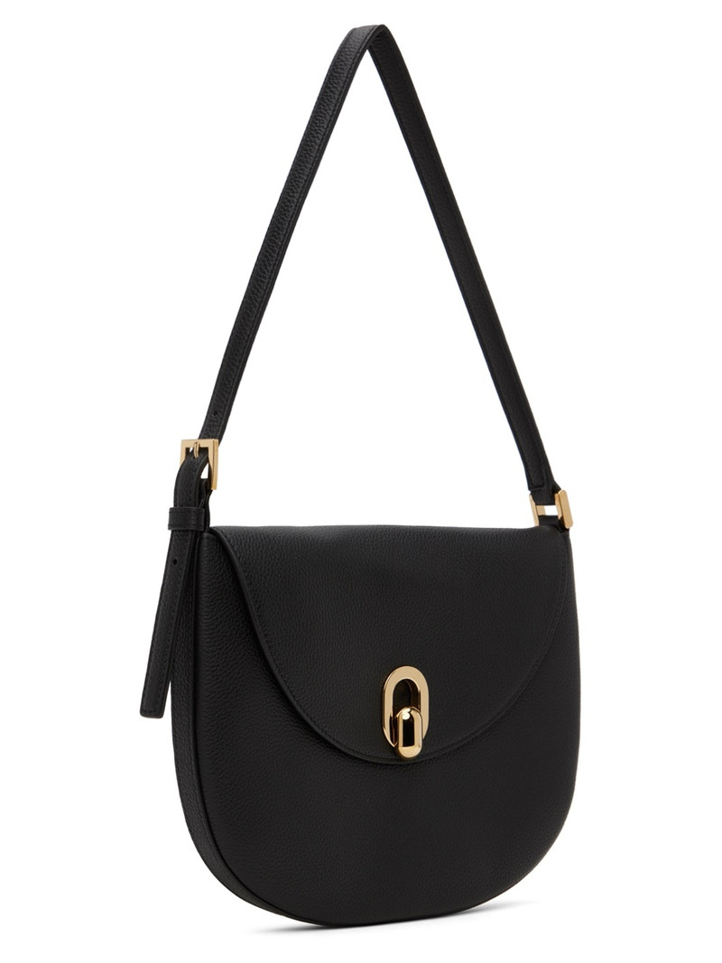 SAVETTE Black Small Tondo Bag outlook