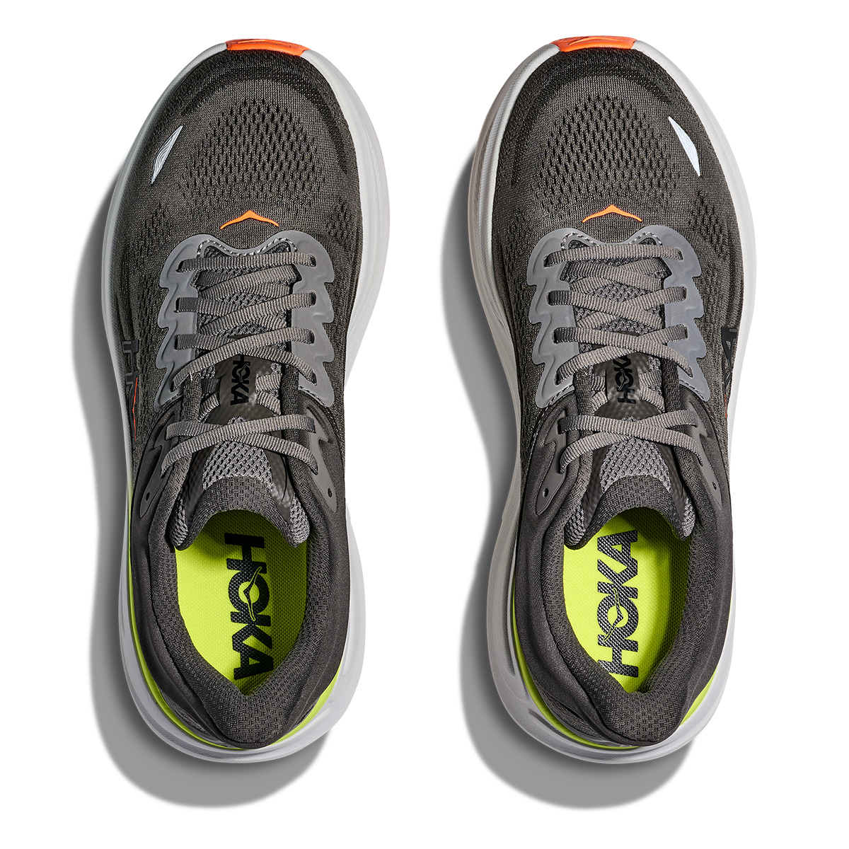 Hoka Bondi 9 Asphalt Grey - Gravel - 3