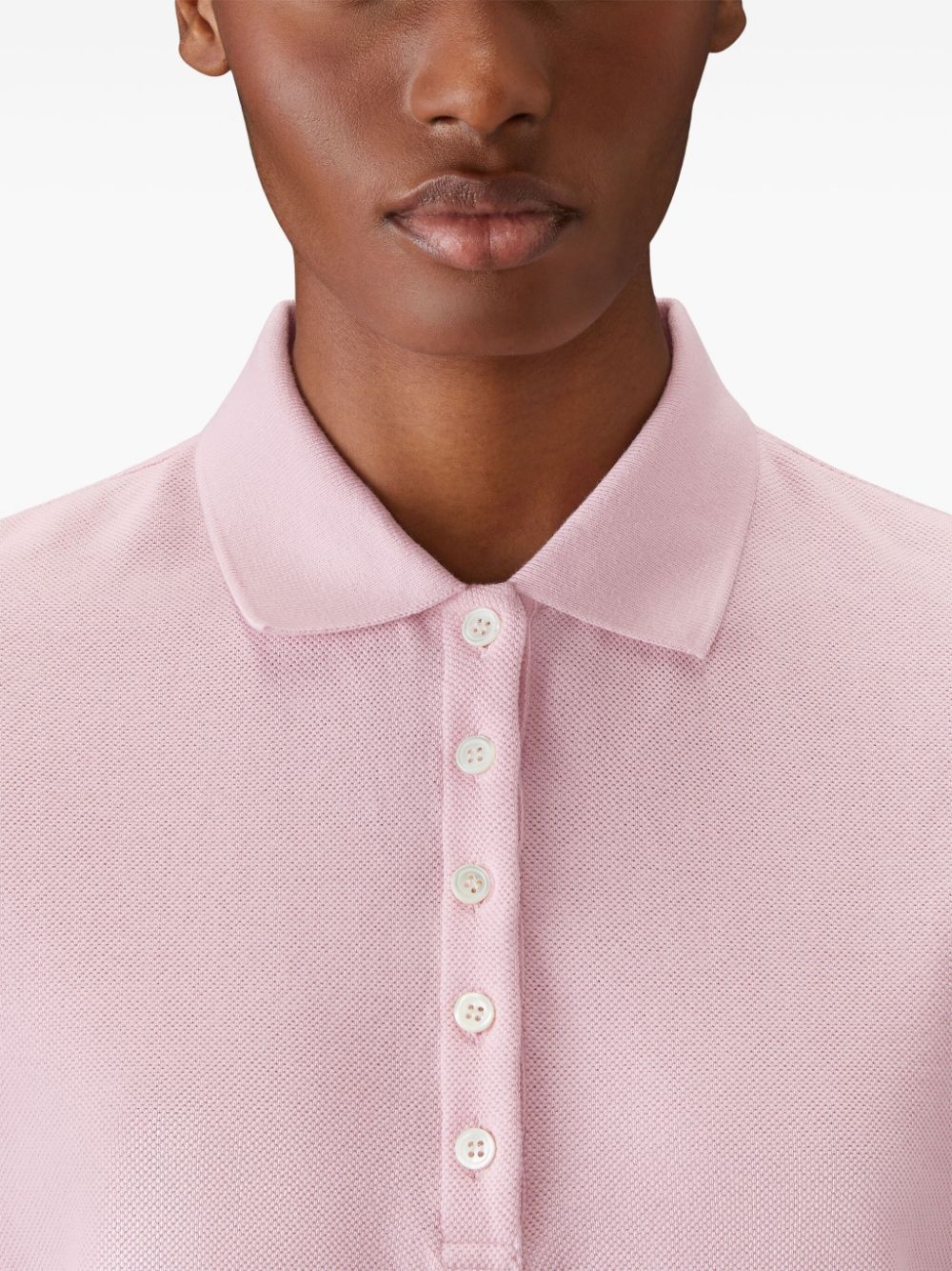 4-Bar piquÃ©-weave polo shirt - 6