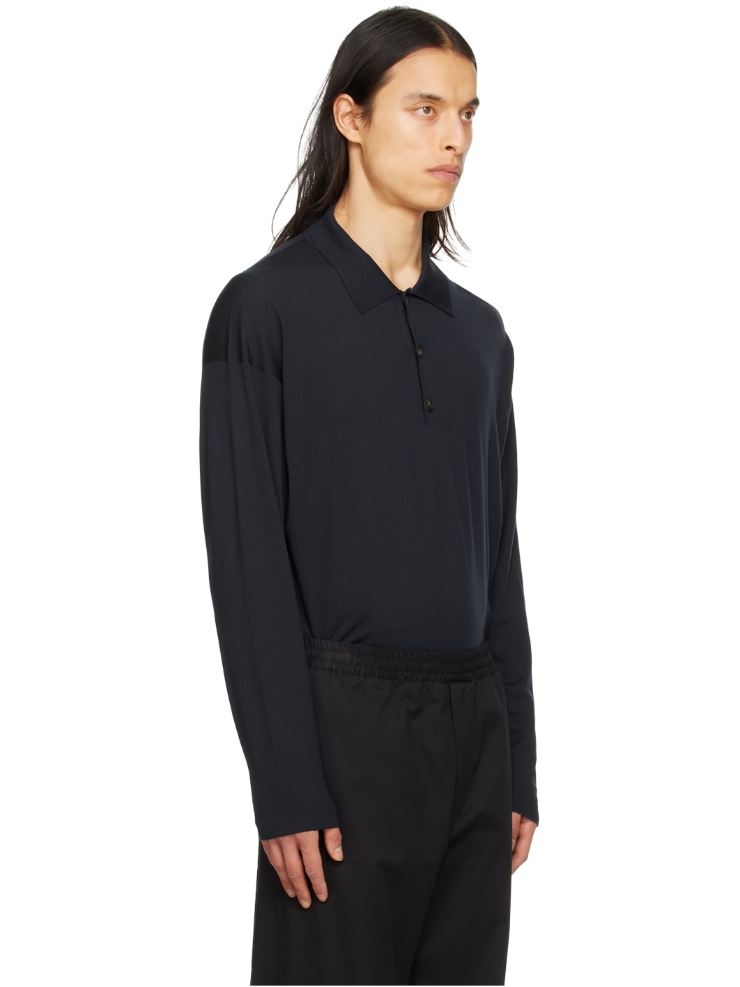 Navy Dijon Polo - 2