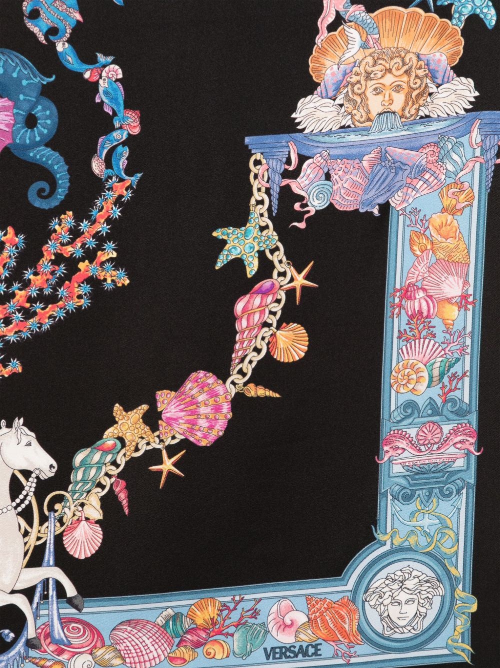 coral theatre scarf - 2