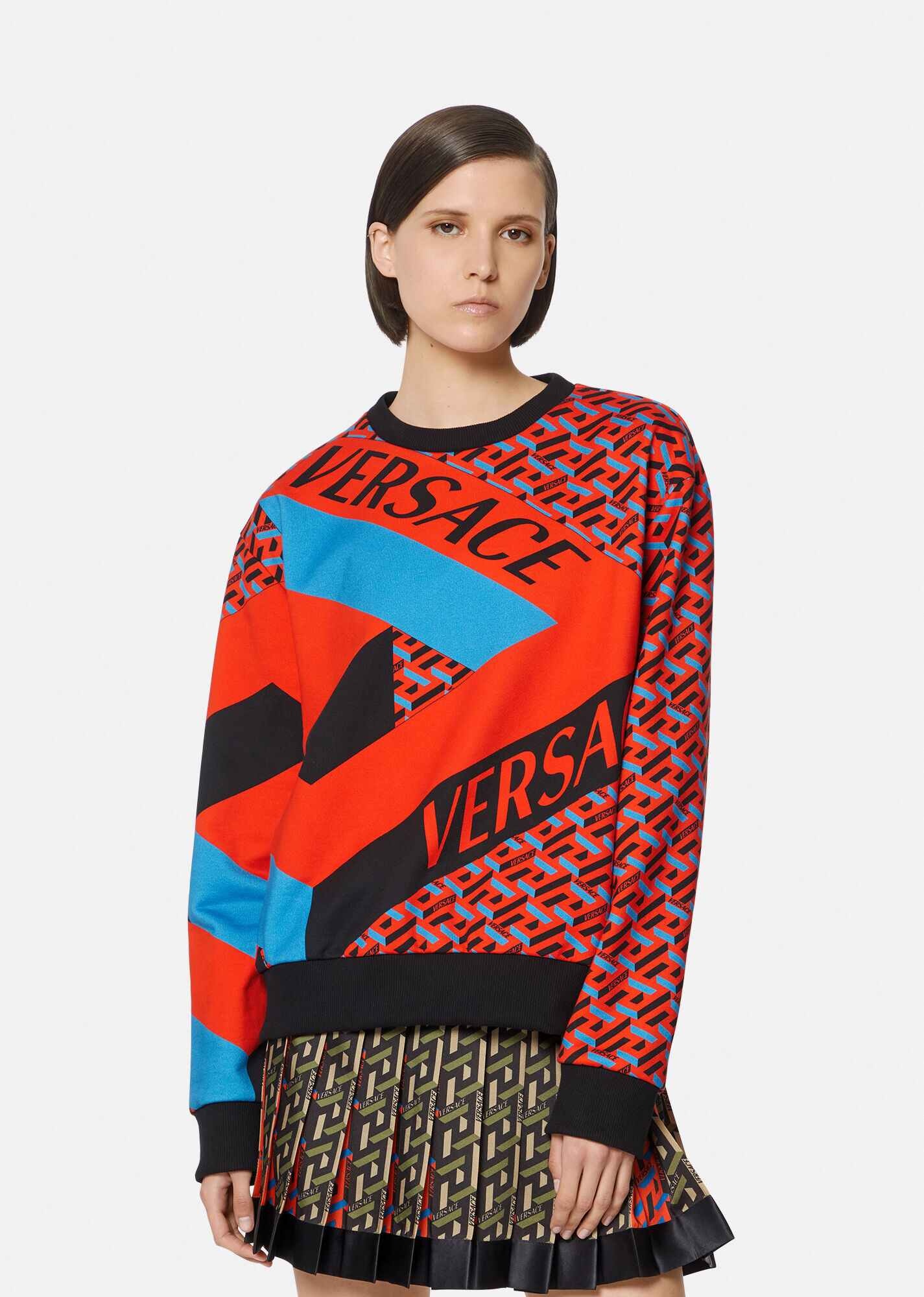 La Greca Print Sweatshirt - 2