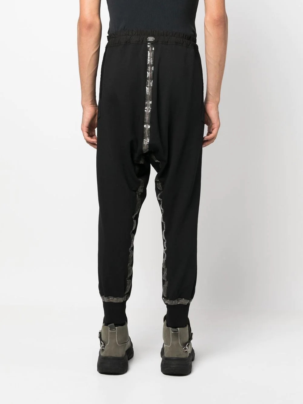 organic-cotton track pants - 4