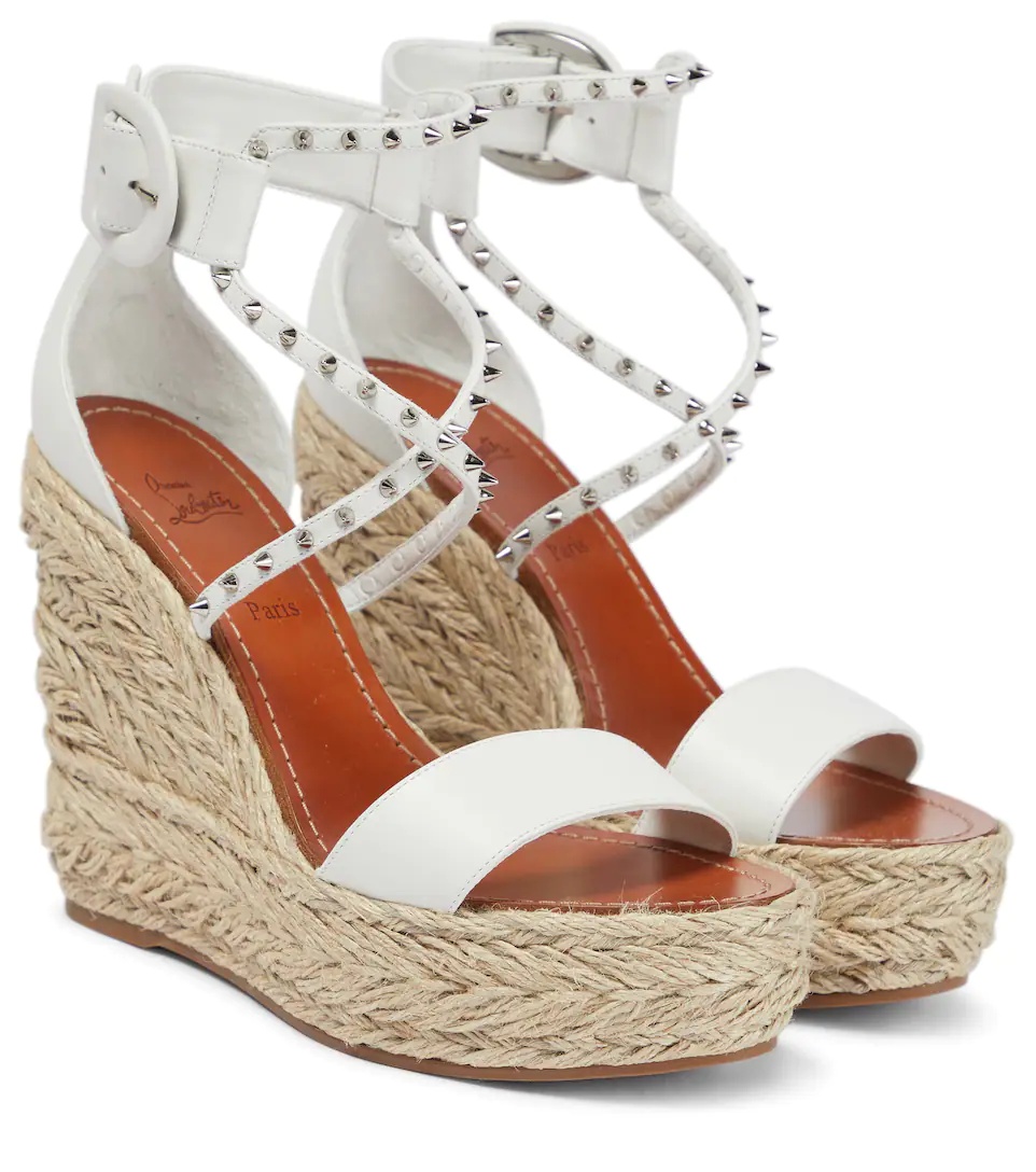 Chocazeppa leather wedge espadrilles - 1