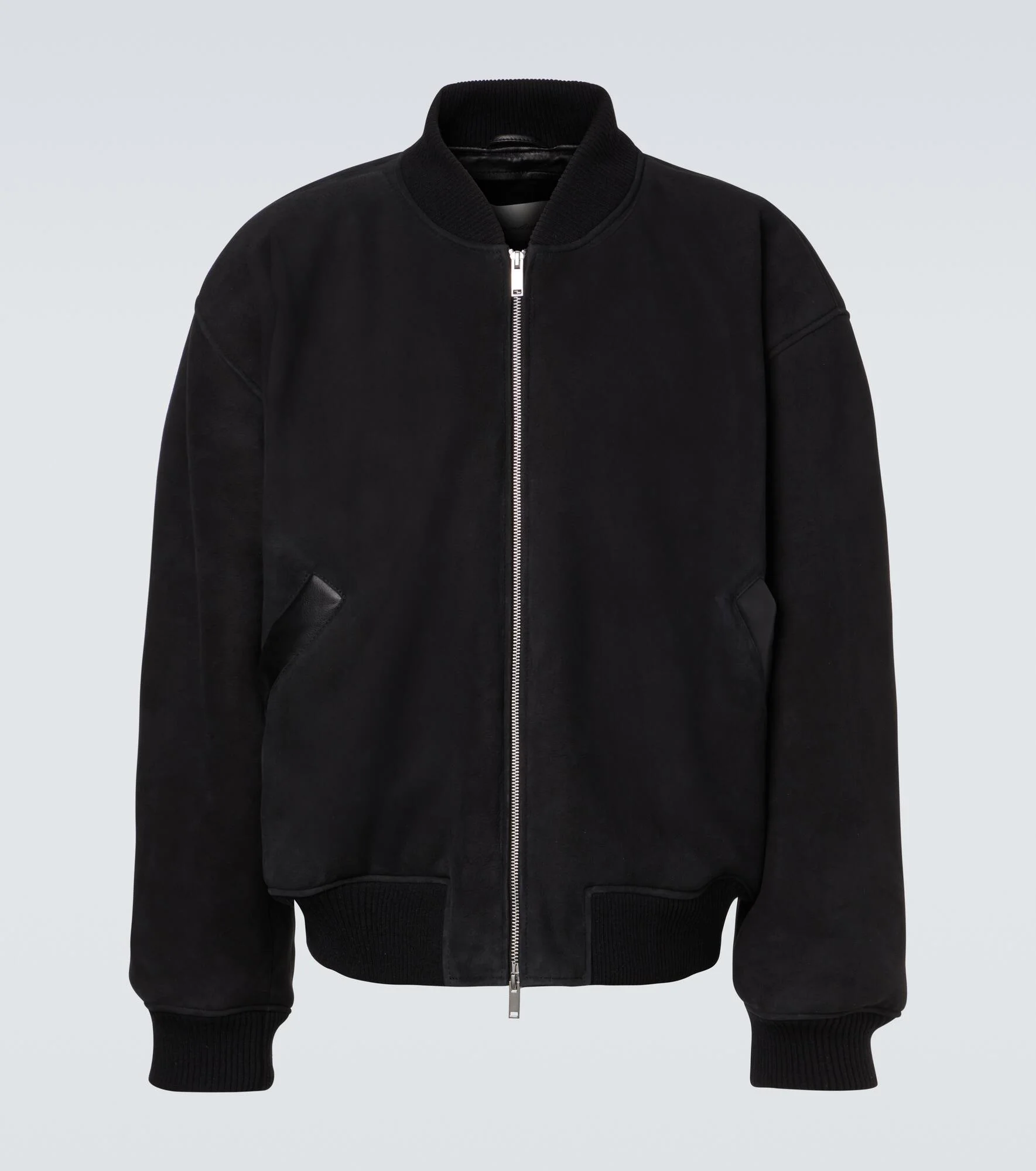 x Aaron Levine Berkeley suede bomber jacket - 1
