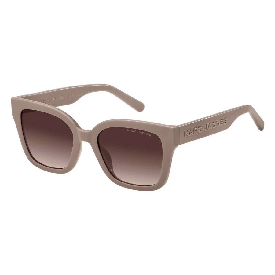 Marc Jacobs Brown Gradient Square Ladies Sunglasses MARC 658/S 010A/HA 53 - 1