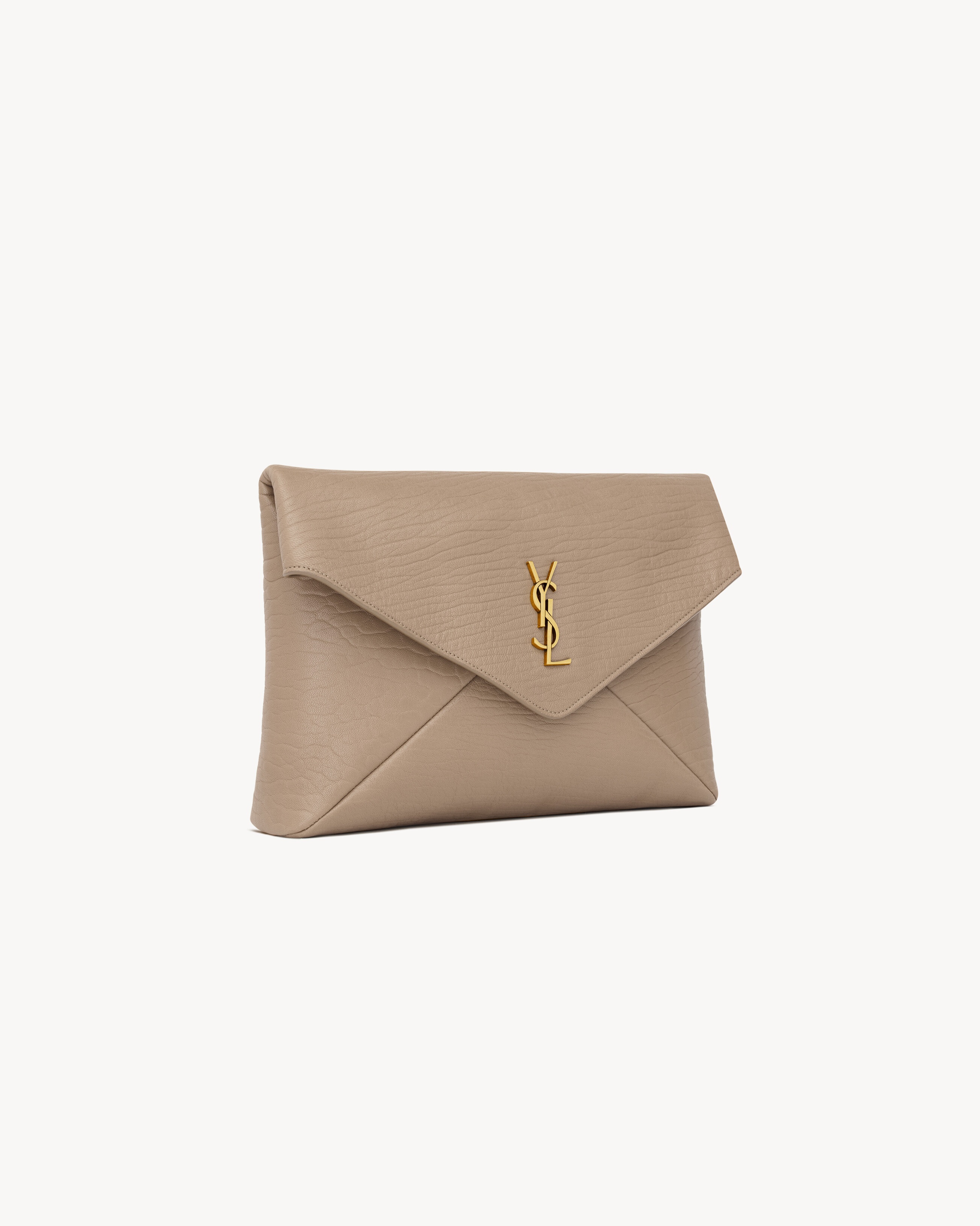 CASSANDRE LARGE ENVELOPE POUCH IN LAMBSKIN - 5