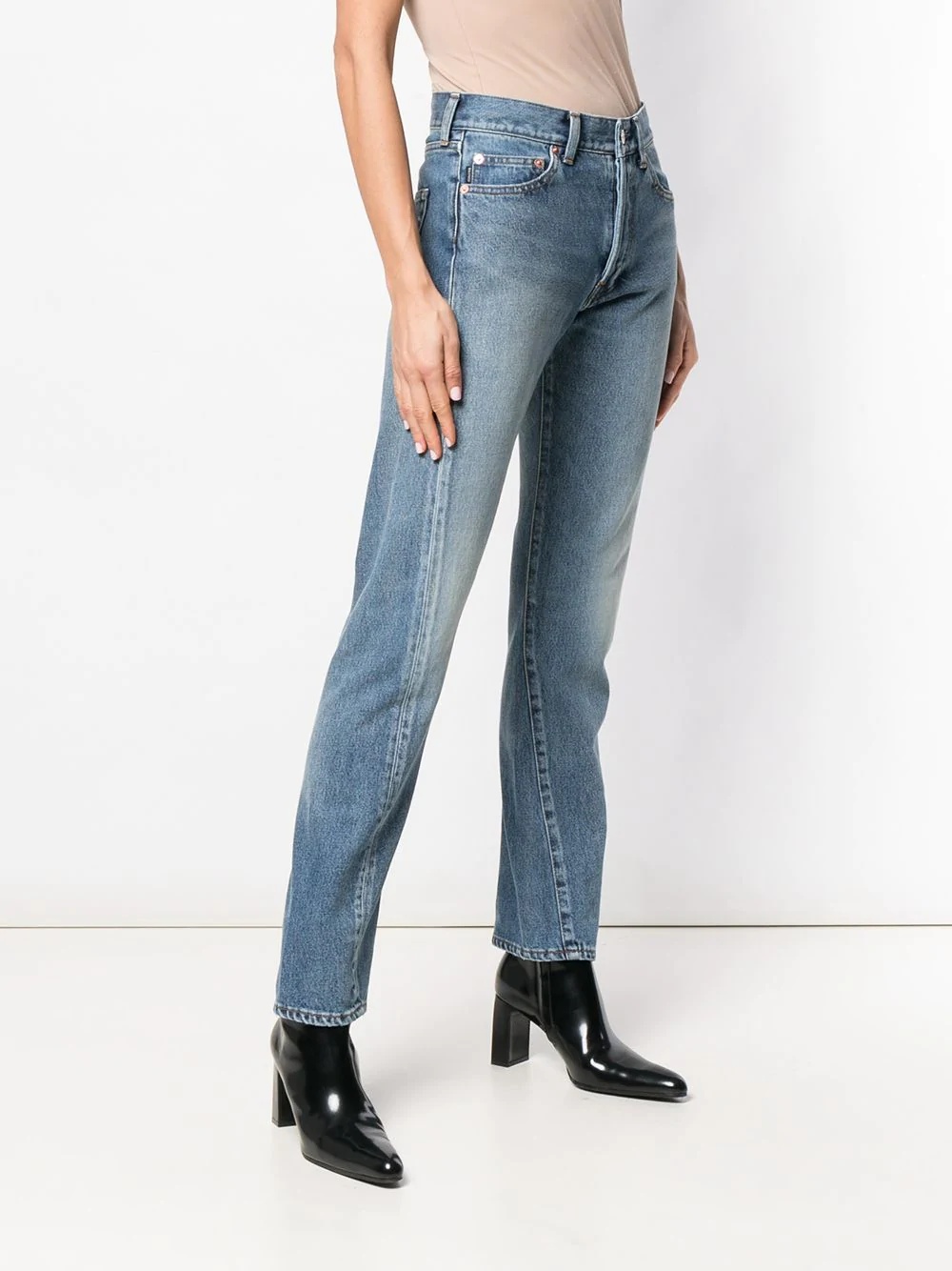 New Twisted Leg denim jeans - 4