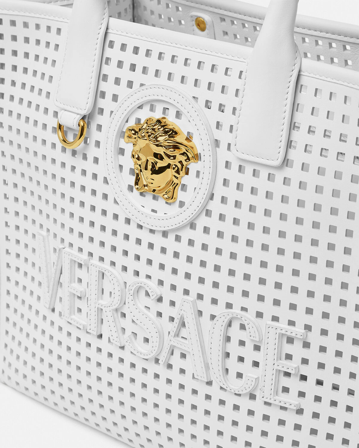 La Medusa Laser-Cut Small Tote Bag - 4