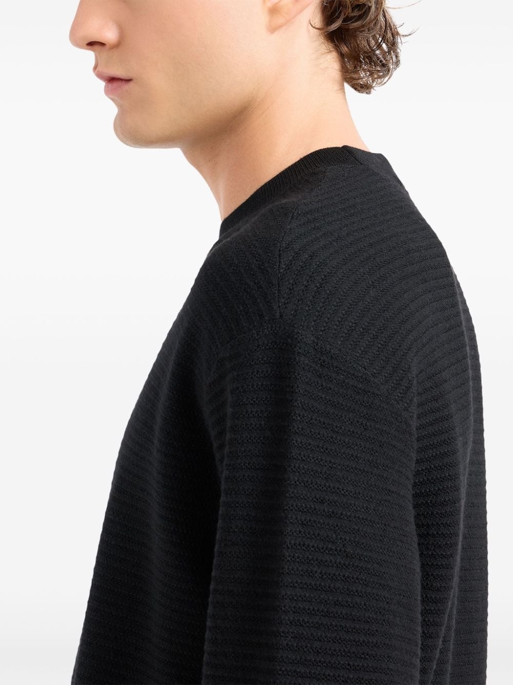 appliqué-logo jumper - 4