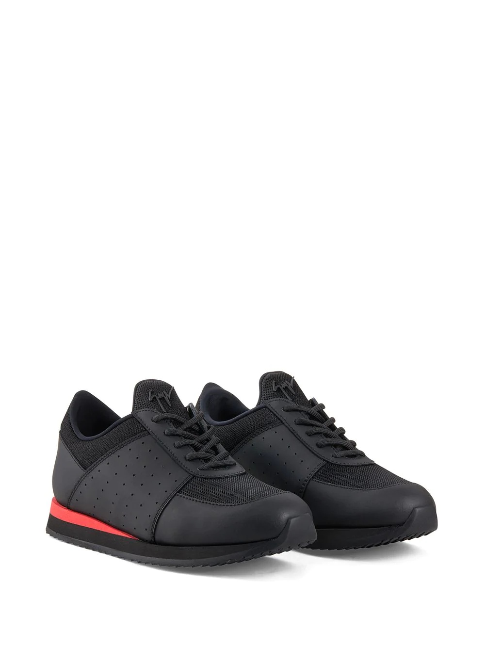 contrast sole detail sneakers  - 2