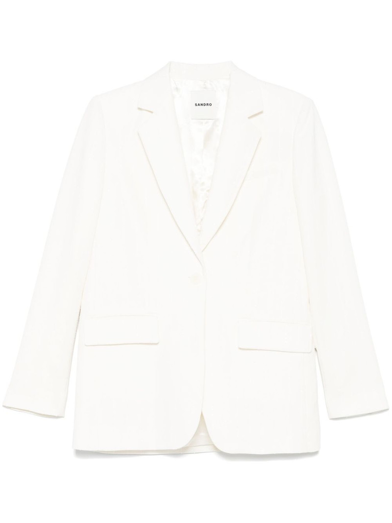 sequin-embellished blazer 1
