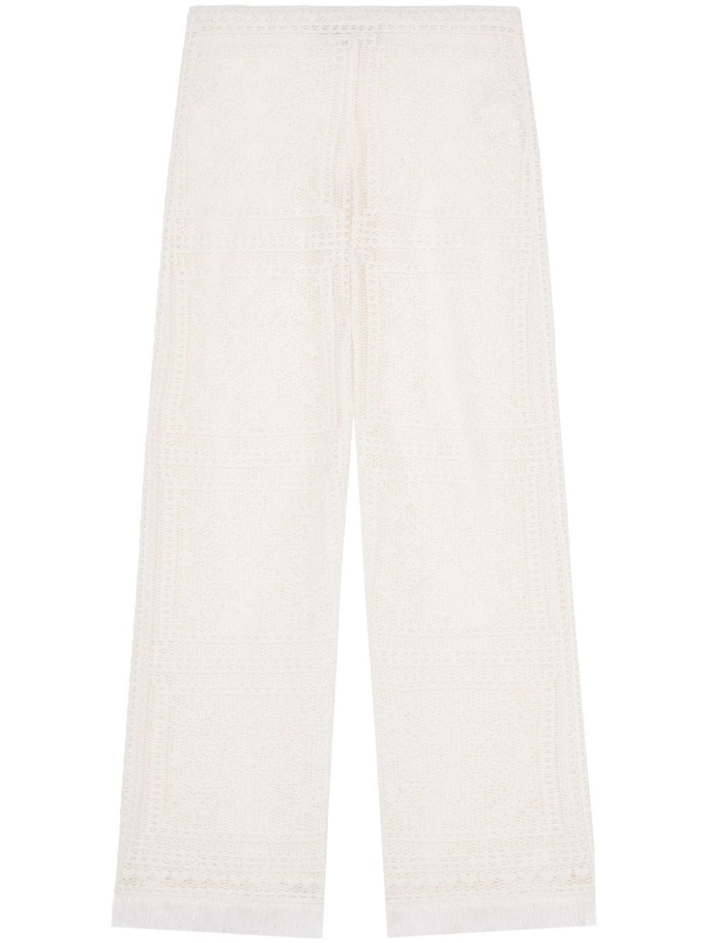 Kiss by the Book straight-keg trousers - 1