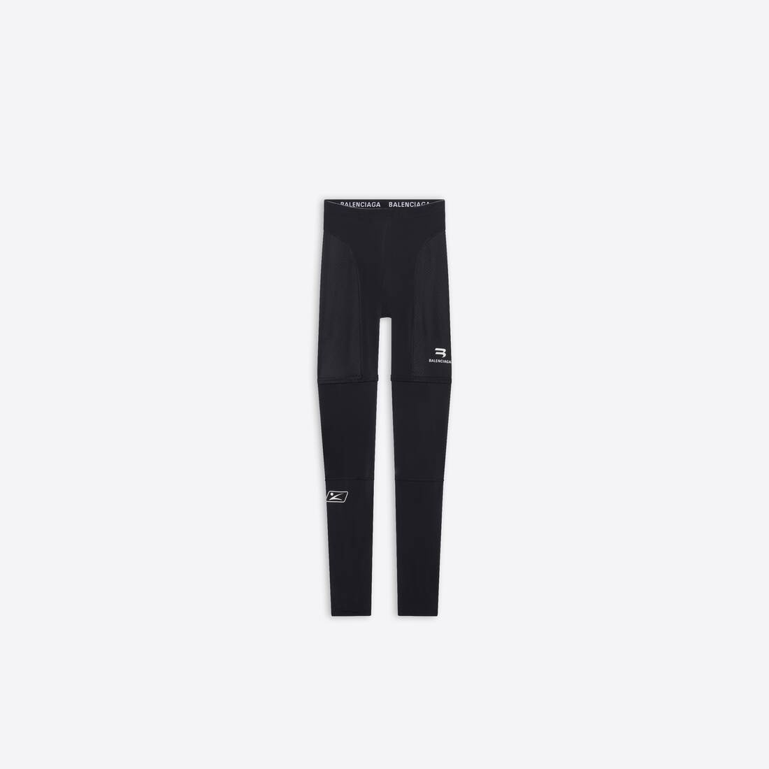 Trompe-l'oeil Leggings in Black - 1