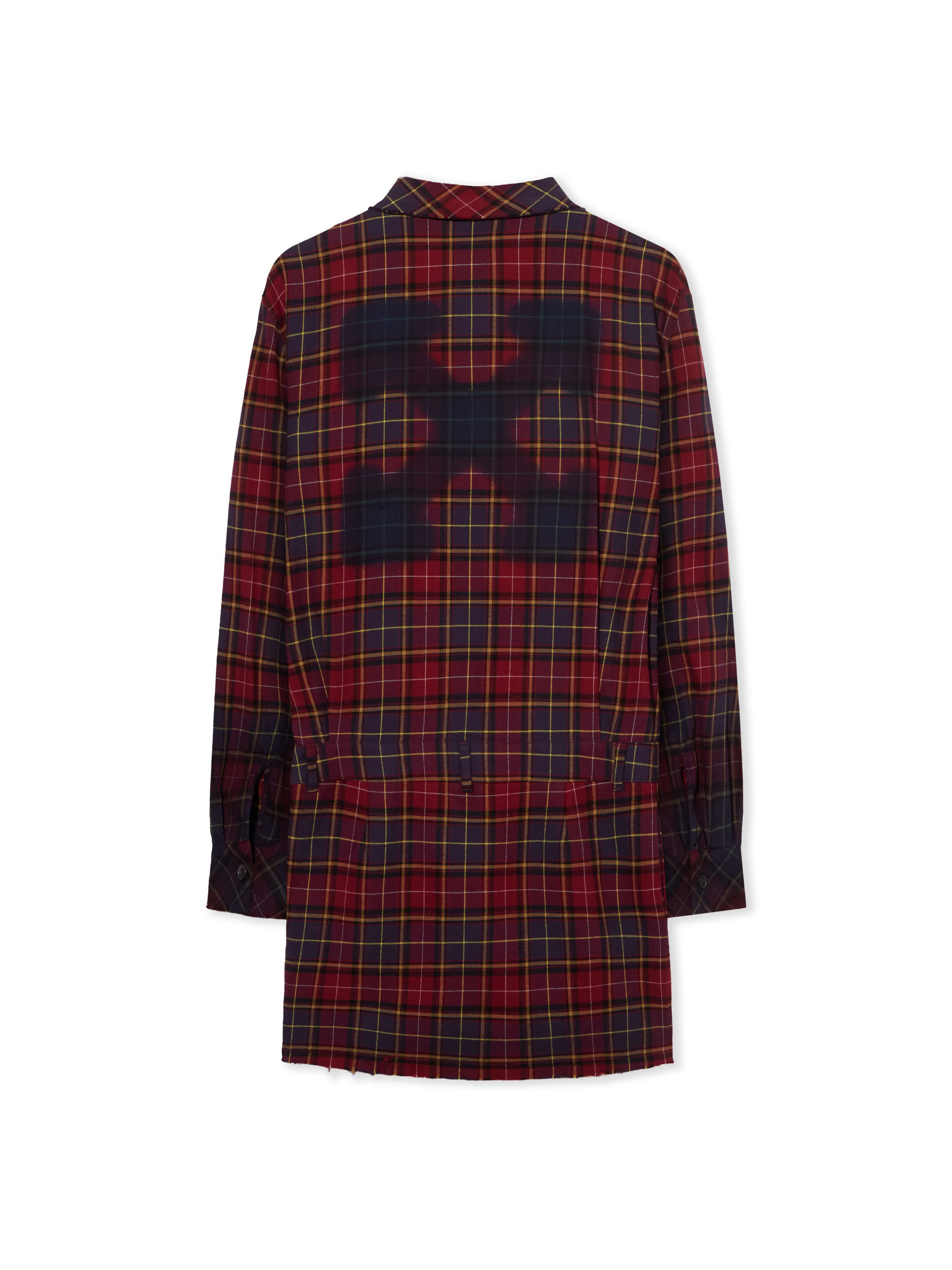 Check Flannel Arrow Dress - 1