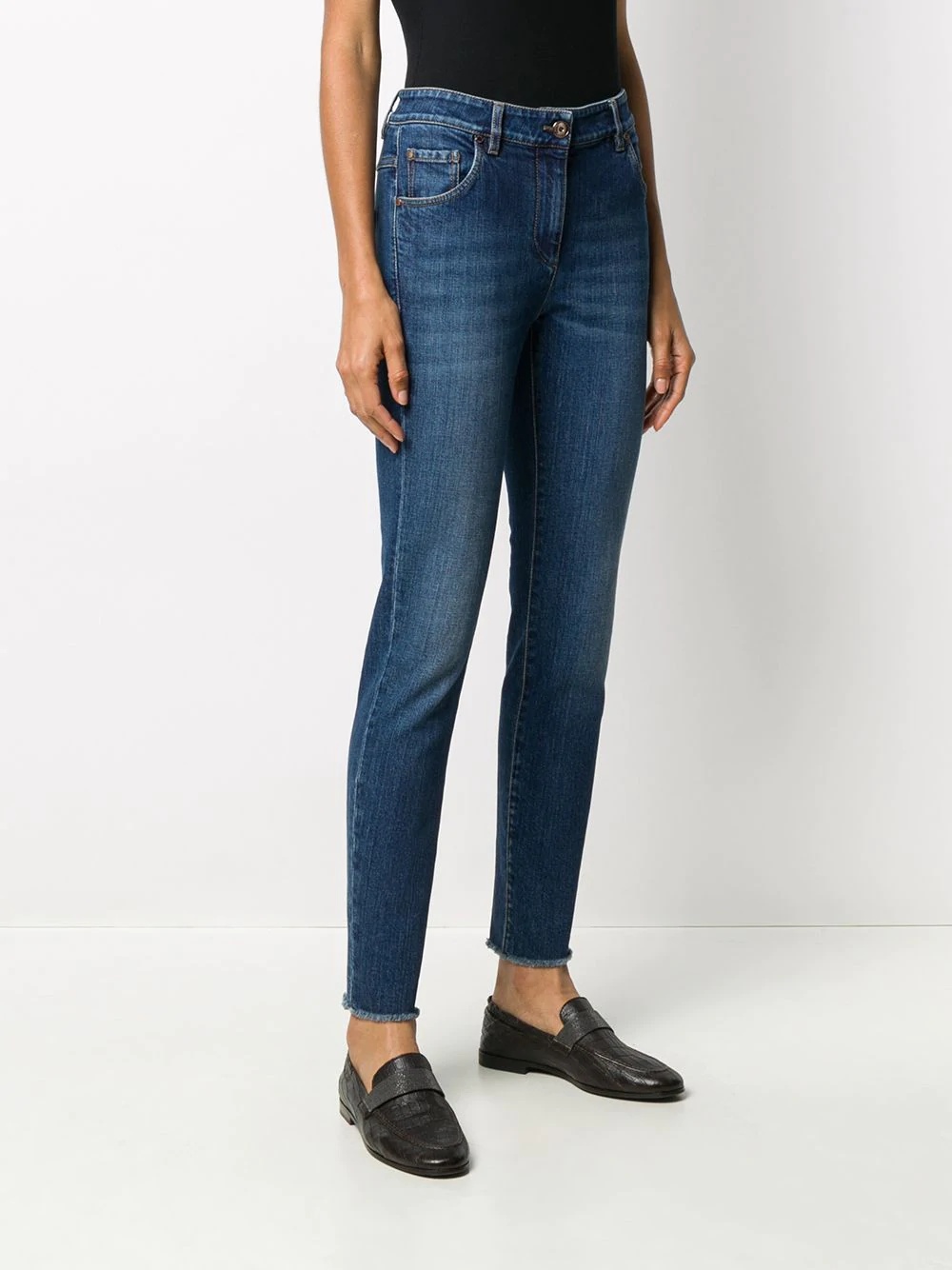 high-rise slim-fit jeans - 3