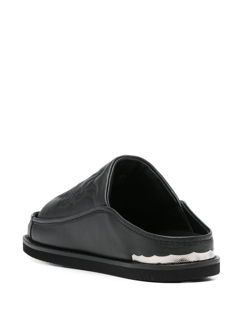 embroidered sandals - 3