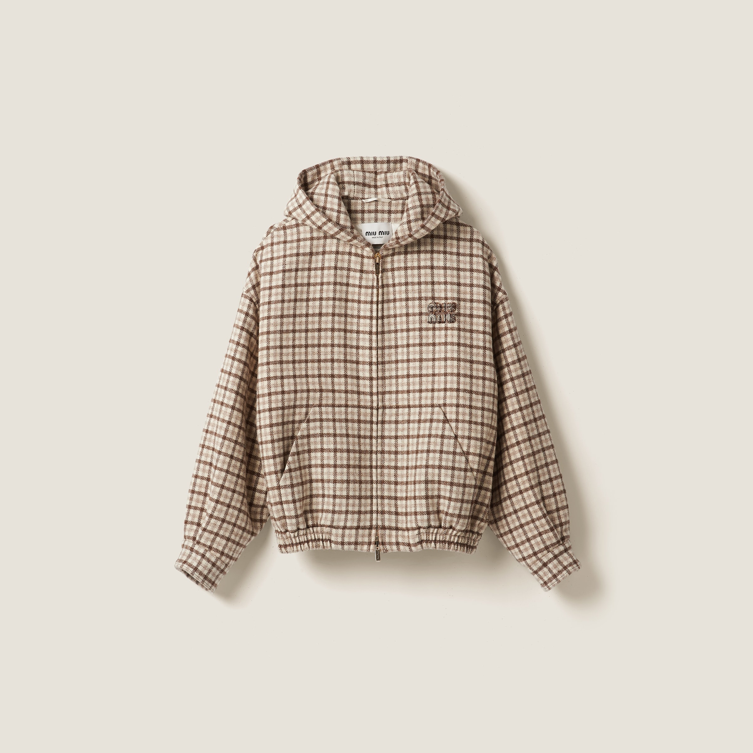 Miu Miu Check blouson jacket | REVERSIBLE