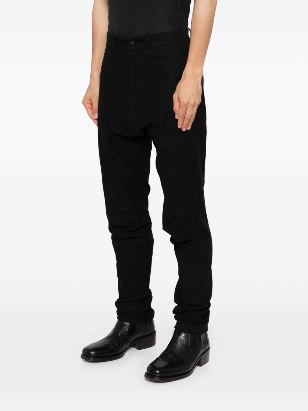 drop-crotch trousers - 3
