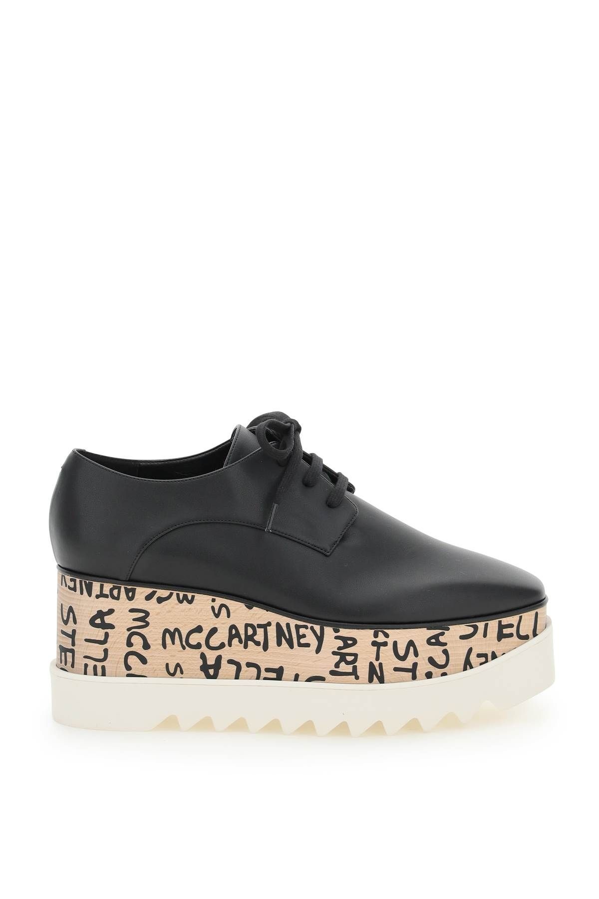 ELYSE LACE-UP SHOES WITH ED CURTIS LOGO - 1