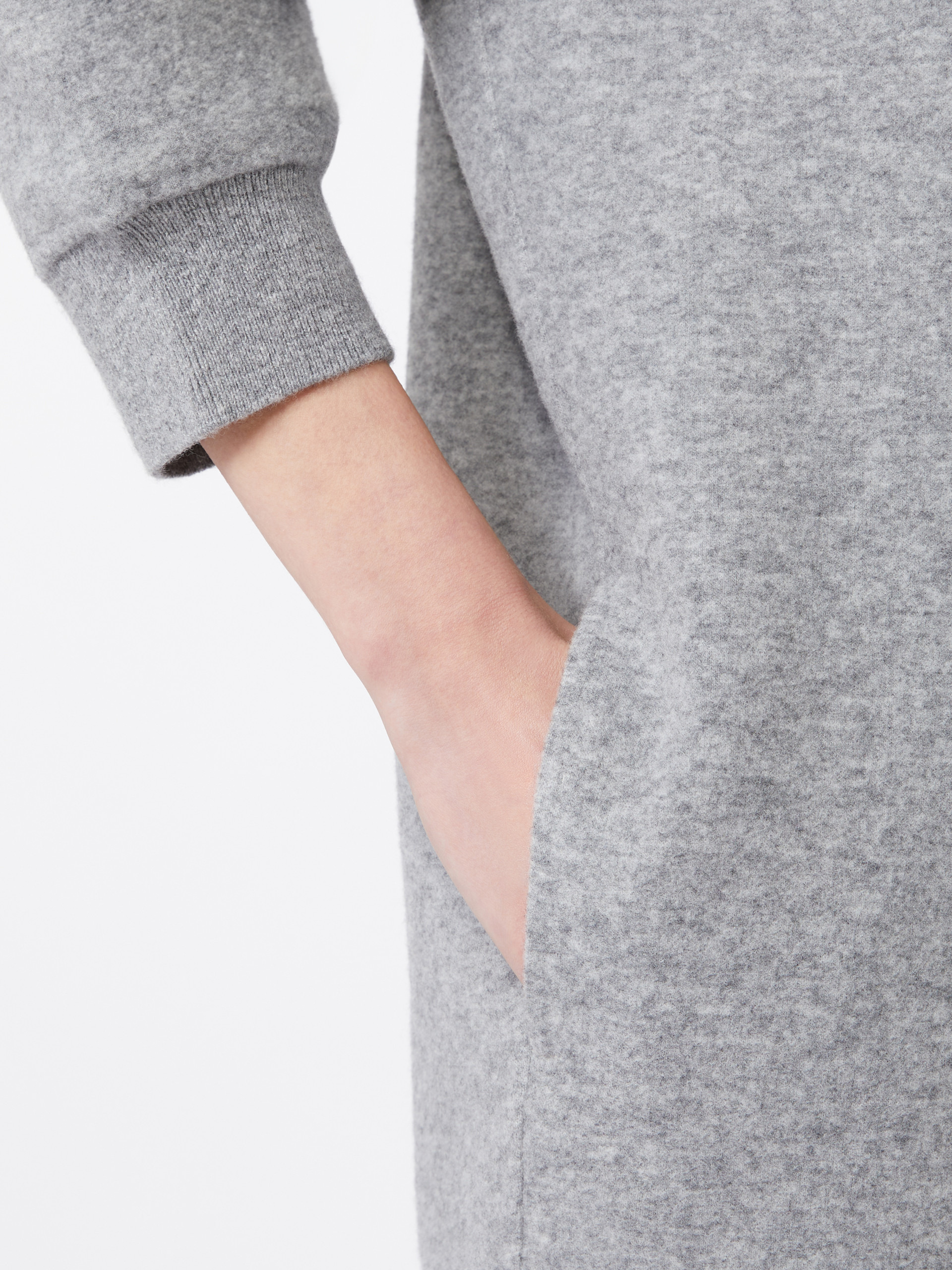 CANADA Short, wool and cashmere jersey dress - 6