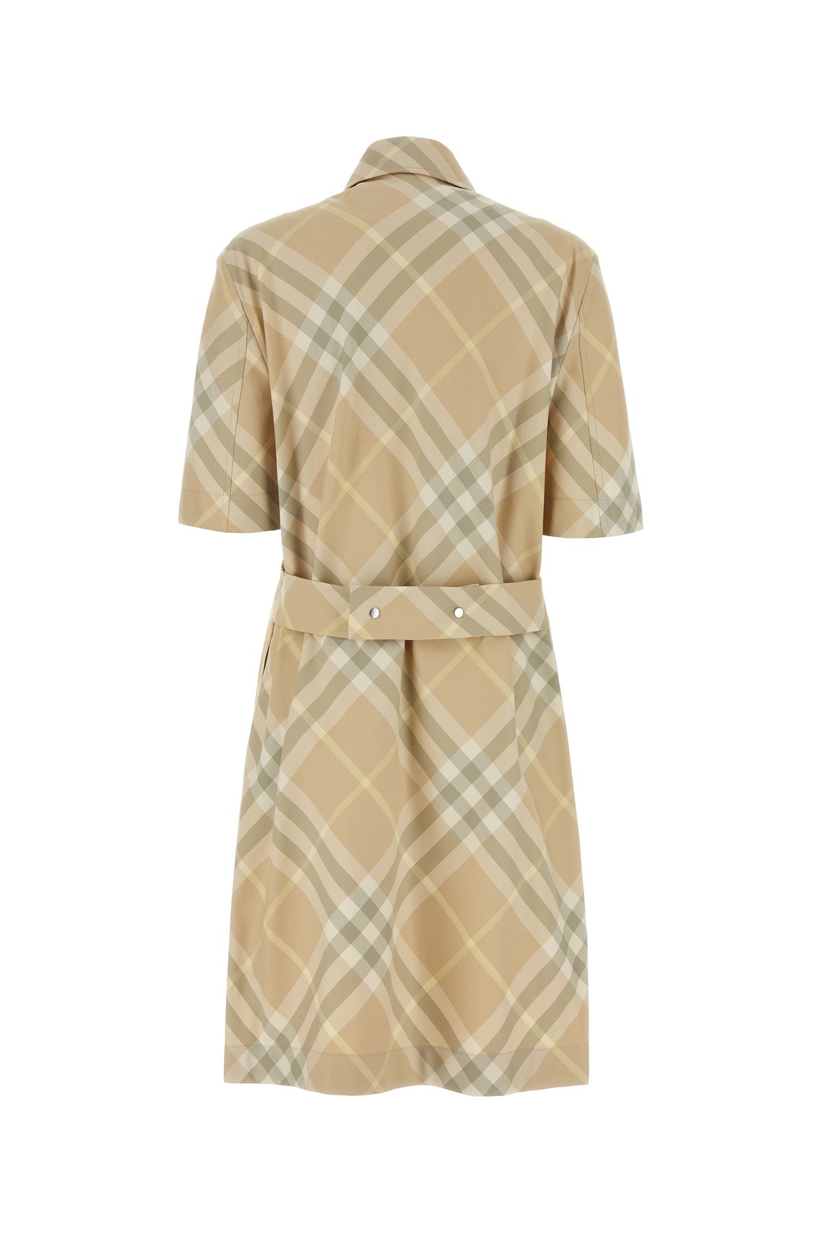 Embroidered cotton shirt dress - 2